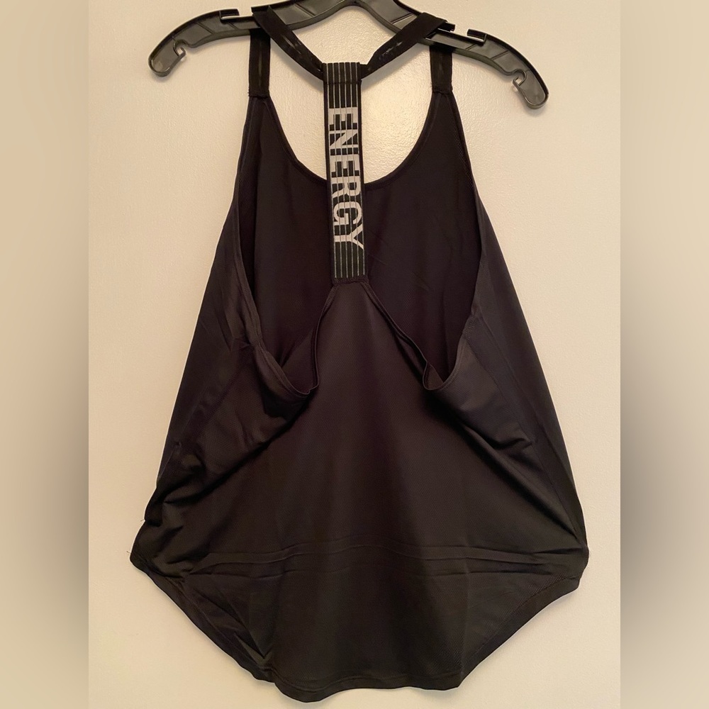 Black ENERGY workout Tank top NEW